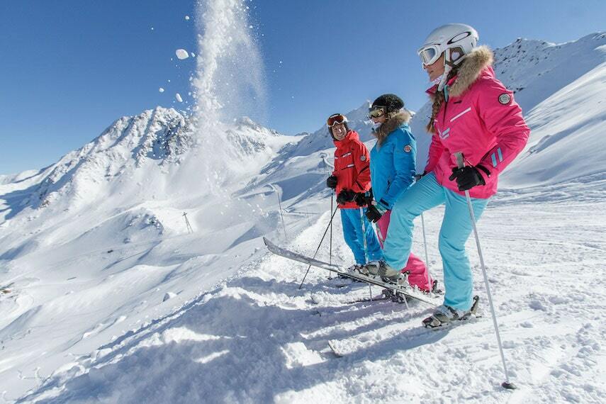 Ski hors piste à Orelle - Val Thorens